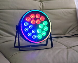 L-pro, Par 18x12w, 6 сегментов, Кольцо, RGBW